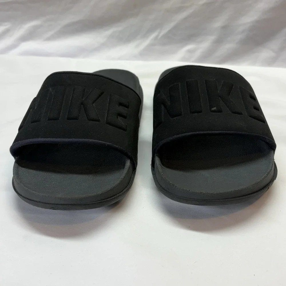 Nike Offcourt Slide Triple Black Men's 10 Unisex Slippers Sandals BQ4639-003